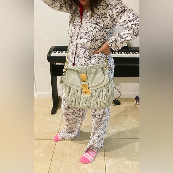 Miu Miu two-way bag leather - Picture 11 of 12